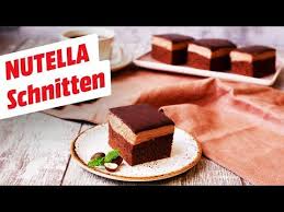 Nutella Schnitten Ein Rezept Zum Dahinschmelzen Koch Mit Rezept In 2020 Kuchen Rezepte Einfach Kuchen Und Torten Rezepte Kuchen Und Torten