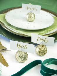 Check spelling or type a new query. Diy Glitter Baubles Ornament Place Card Holders Party Ideas Party Printables Blog