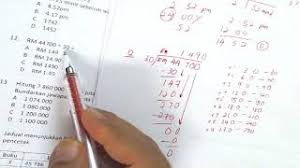 Upsr (ujian pencapaian sekolah rendah). Matematik Tahun 6 Soalan Percubaan Upsr 2018 Episod 3 Cute766