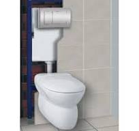 1200 Wall Hung Pan Concealed Cistern Frame Inc Brushed Gold Flush Plate