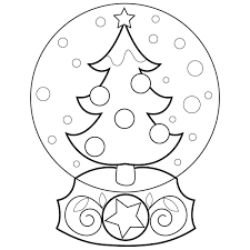 We hope you enjoy our online coloring books! Snow Globe Coloring Page Coloring Home