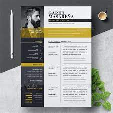 Get inspired, and build your own cv easily here! 2 Page Resume Graphics Designs Templates From Graphicriver