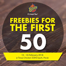 Korean fried chicken is the new cool !! Ipoh We Ll Be Giving Away Free Texas Chicken Malaysia Facebook
