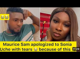 SONIA UCHE MADE HIM REGRET THIS AS SHE DID THIS  PUBLICLY#soniauche#mauricesam