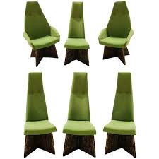 1stdibs Set Of 6 Brutalist Style Dining Chairs By Adrian Pearsall Antique Dining Room Chairs Modern Retro Furniture Mid Century Dining Room
