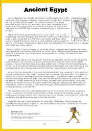 English Worksheet Ancient Egypt Ancient Egypt Ancient Egypt Activities Ancient Egypt Pictures