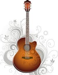 Music Background Guitar Icon Classical Curves Decor Free Vector In Encapsulated Postscript Eps Eps Vector Illustration Graphic Art Design Format Format For Free Download 2 05mb