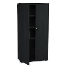 Officeworks Resin Storage Cabinet 33w X 18d X 66h Black
