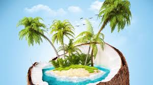 Polish your personal project or design with these coconut tree transparent png images, make it even more personalized and more attractive. Beautiful Coconut Tree Download Free Desktop Backgrounds Photoshop Poster Design Poster Background Design Photoshop Poster