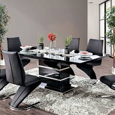 This black cosco card table set is big enough for four people to play games, make crafts or share a meal. Midvale Dining Table Black Furniture Of America Furniture Cart