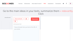 Screenshot of Resoomer