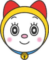 ドラミちゃんのイラストの簡単な書き方 アンパンマン イラスト ドラミ かわいい イラスト 手書き