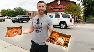 Best dining in austin, texas: Round Rock Donuts The Biggest Best Donuts Ever Man Vs Food Youtube