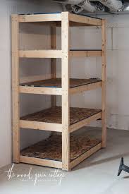 Overall, this shelving unit can hold up to 1,000 pounds. Diy Basement Shelving The Wood Grain Cottage