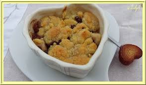 Crumble Poires Chocolat Oh La Gourmande Recette Crumble Poire Crumble Poire Chocolat Recette Crumble