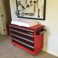 Craftsman Toolbox Dresser John Can Make It Baby Room Decor Boy Dresser Construction Nursery Baby Boy