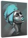 Amazon.com: LB African American Women Canvas Wall Art, Beauty ...