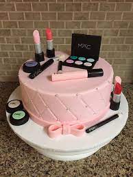 Hand made using our specially formulated artificial icing, hand pipped just like a real cake. 32 Beautiful Photo Of Makeup Birthday Cake Davemelillo Com Make Up Cake Cake Make Up Artist Cake