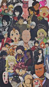 Mix Anime Character Wallpaper