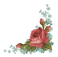 Rose Flower Tattoos Flower Border Png Flower Painting