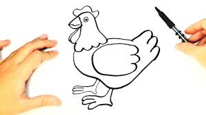 Click any coloring page to see a larger version and download it. How To Draw A Little Hen For Kids Little Hen Easy Draw Tutorial