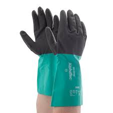 ansell alphatec 58 535b chemical resistant gauntlet gloves