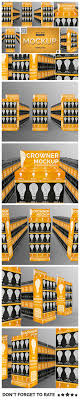 Aisle With Gondola Store Branding Mockup Branding Mockups Mockup Display Mockup