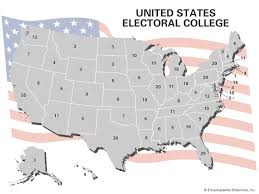 United States Electoral College Votes By State Britannica
