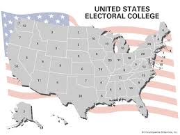 United States Electoral College Votes By State Britannica