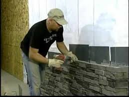 How to install stacked stone on interior wall. Decorative Interior Stone Wall Cladding Design Novocom Top