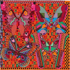 La Maison Des Carres Hermes Les Ailes De La Soie Hermes Scarf History Design Silk Twill Scarf