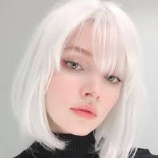 I think snowy white hair is so classy. White Hair Color Ideas Popsugar Beauty