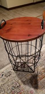 Choose from contactless same day delivery, drive up and more. Wood Top Storage Basket Side Table Ltd Commodities
