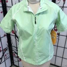 Sunice Golf Green Short Sleeve Gold Jacket New Nwt