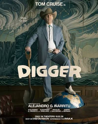 Tom Cruise luce irreconocible en Digger, la nueva película de Alejandro González Iñárritu