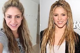 Braless shakira cosies up to gerard piqué in glittering silver gown. These Famous Celebrities Are Still Beautiful Even Without Makeup Page 2 Of 52 Cleverst Page 2