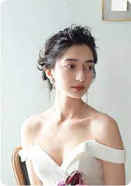 顔タイプ診断 クール さんに似合う花嫁ヘア アクセstyle4 ウェディング ヘアスタイル 花嫁 ヘア ブライダルメイク