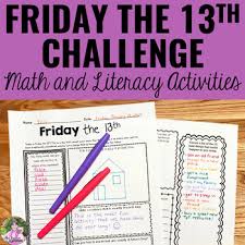 The foot of a certain creature can . Friday 13th Worksheets Teaching Resources Teachers Pay Teachers