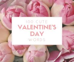 This fun educational games to help children learn the words has meaning, and are created by them. List Of 100 Cute Valentine S Day Words For Games And Crafts Holidappy Celebrations