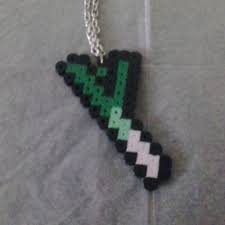 Hatsune Miku Perler Google Search Perler Beads Hama Beads Design Pearler Bead Patterns