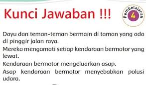 Kunci Jawaban Tema 4 Kelas 2 Halaman 130 134 135 136 Subtema 3 Hidup Bersih Dan
