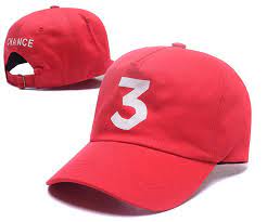Men S Women S Chance The Rapper Chance 3 Baseball Adjustable Hip Hop Hat Red White Dad Hats Baseball Caps Dad Hats Baseball Cap