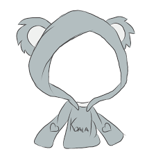 Traje De Koala Okay Gesture Clothes
