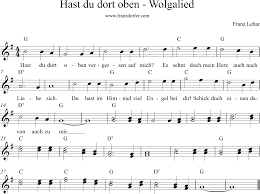 Breite auswahl an bearbeitungen und notenheften in unserem notenshop. Wolgalied Hast Du Dort Oben