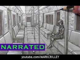 How To Draw Interior Spaces 1 Point Perspective Drawing Interior Perspective Drawing Lessons Perspective Sketch