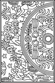 Printable Mexican Folk Art Coloring Pages Dover Coloring Pages Coloring Pages Coloring Books