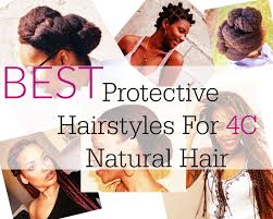 Women of all hair textures wear braids, extensions and wigs. Best Protective Natural Hairstyles For 4c Hair Beautiful Easy