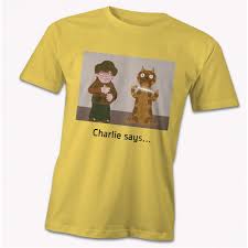 Three young women were sentenced to death in the infamous manson murder case, but when the death penalty was lifted, their sentence became life imprisonment. Charlie Says T Shirt Inspired By The 1980 S Kids Tv Show Cartoon 80 S Notsalgia Union 9