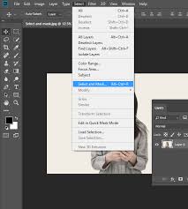 First, create an image, type some text or upload a file that you want to use. Use Select Mask To Make Selection In Photoshop Psd Stack