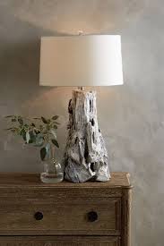 Driftwood Table Lamp Anthropologie Com Driftwood Lamp Modern Farmhouse Table Farmhouse Table Lamps